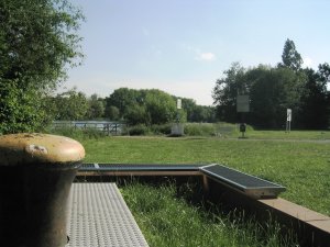 Regionalparkroute, Philippsruhe, Hanau, Station "Anlegbar"