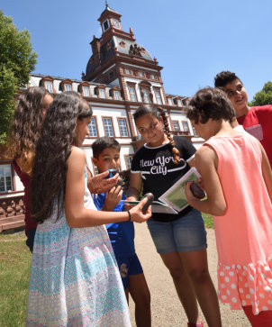 GPS-Tour durch den Schlosspark