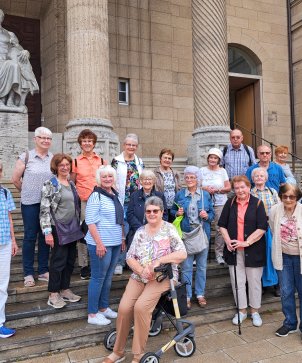 Seniorenbüro Museumsbesuche Gruppenbild