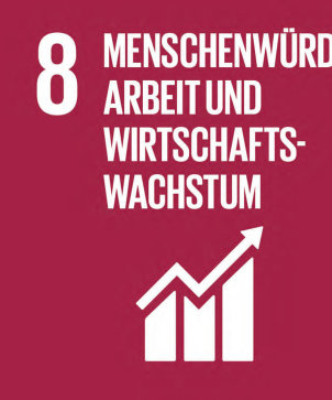 Ziel 8 - Menschenwürdige Arbeit und Wirtschaftswachstum